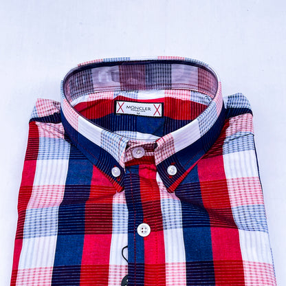 Men’s Custom Fit T08 Checked Shirt