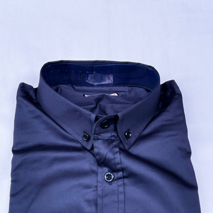 Men’s Custom Fit Navy Blue Shirt