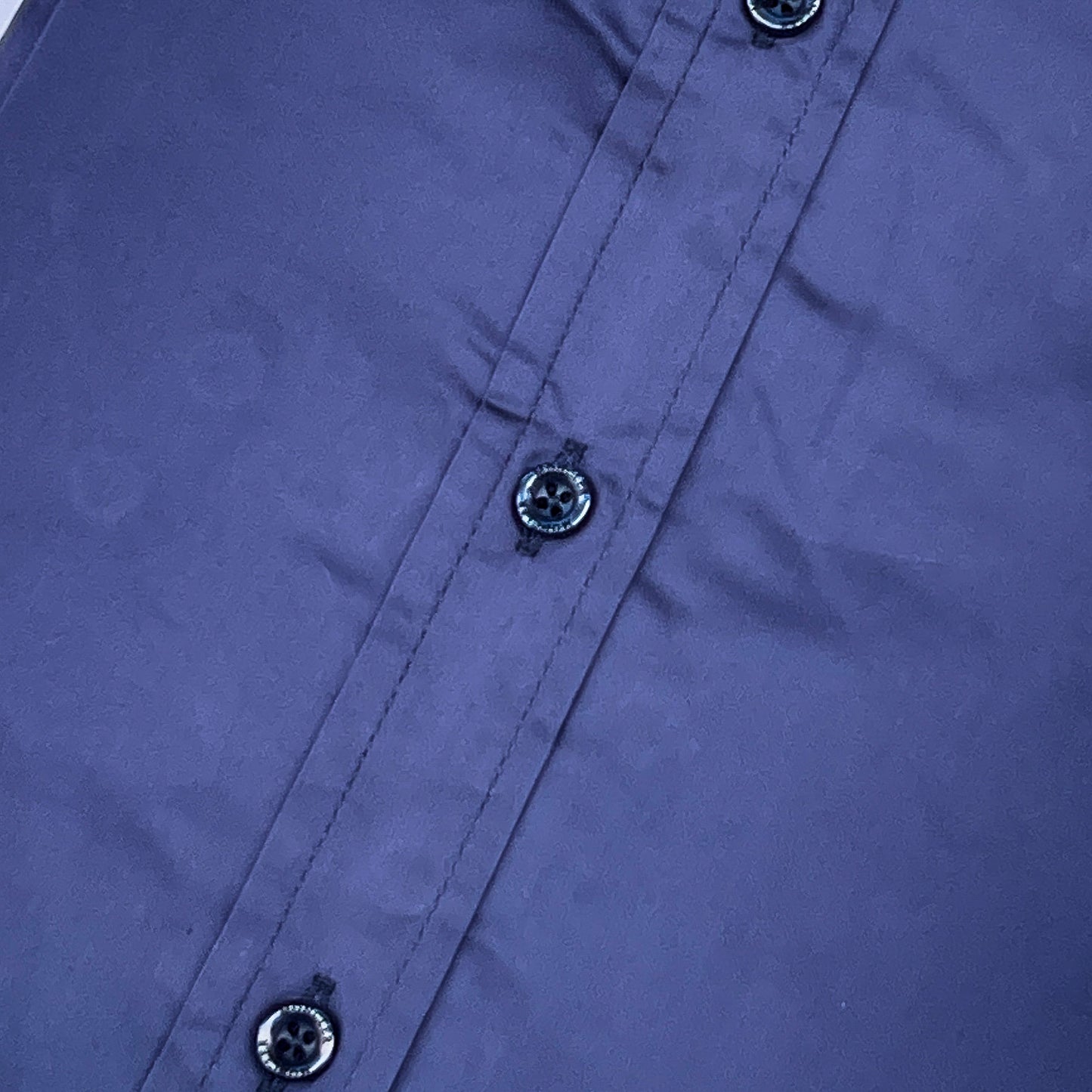 Men’s Custom Fit Navy Blue Shirt